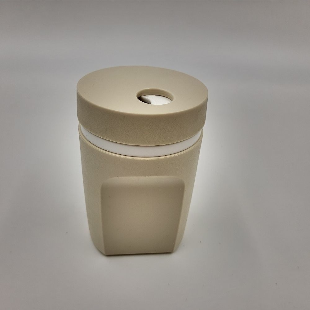 TUPPERWARE Salt or Pepper Shaker Replacement Almond Cheese Shaker